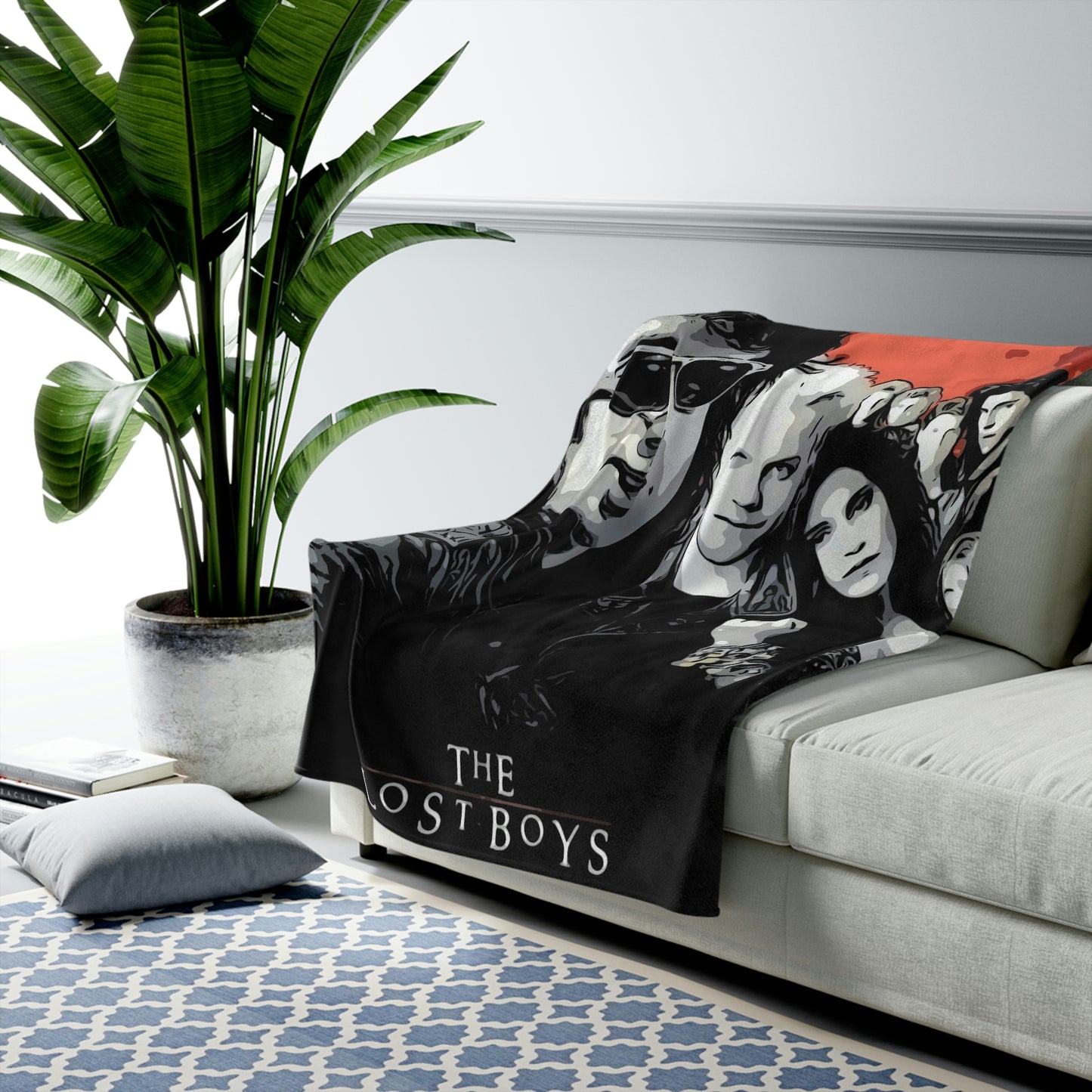 Velveteen Plush Blanket The Lost boys Movie Poster