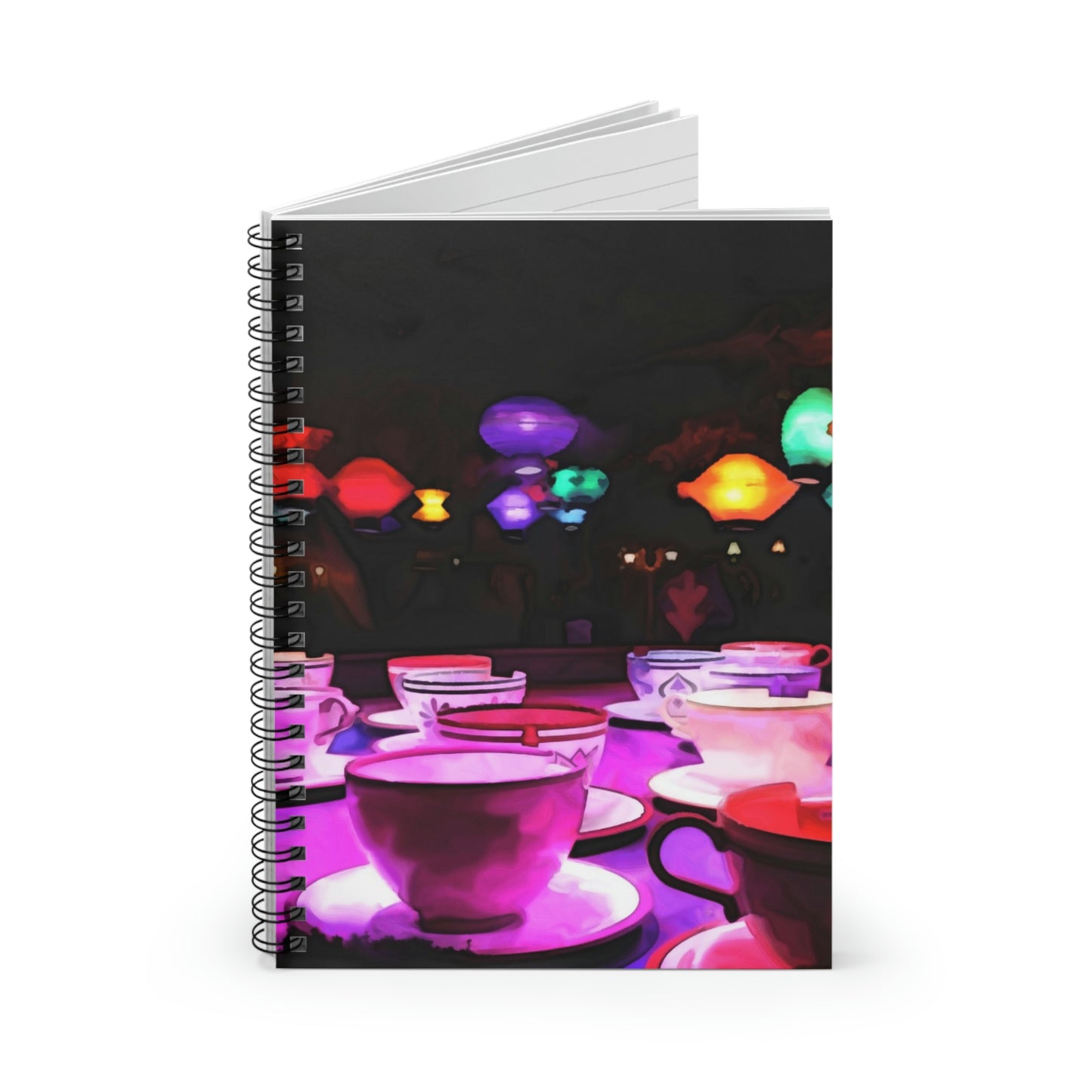 Spiral Notebook - Disneyland Mad Hatter's Tea Party