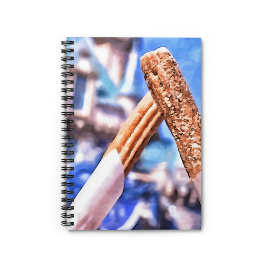 Spiral Notebook - Disneyland Churros