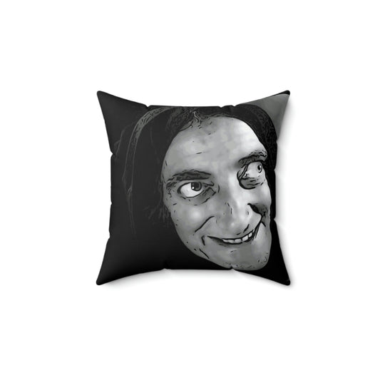 Spun Polyester Square Pillow ~Young Frankenstein ~ Igor~