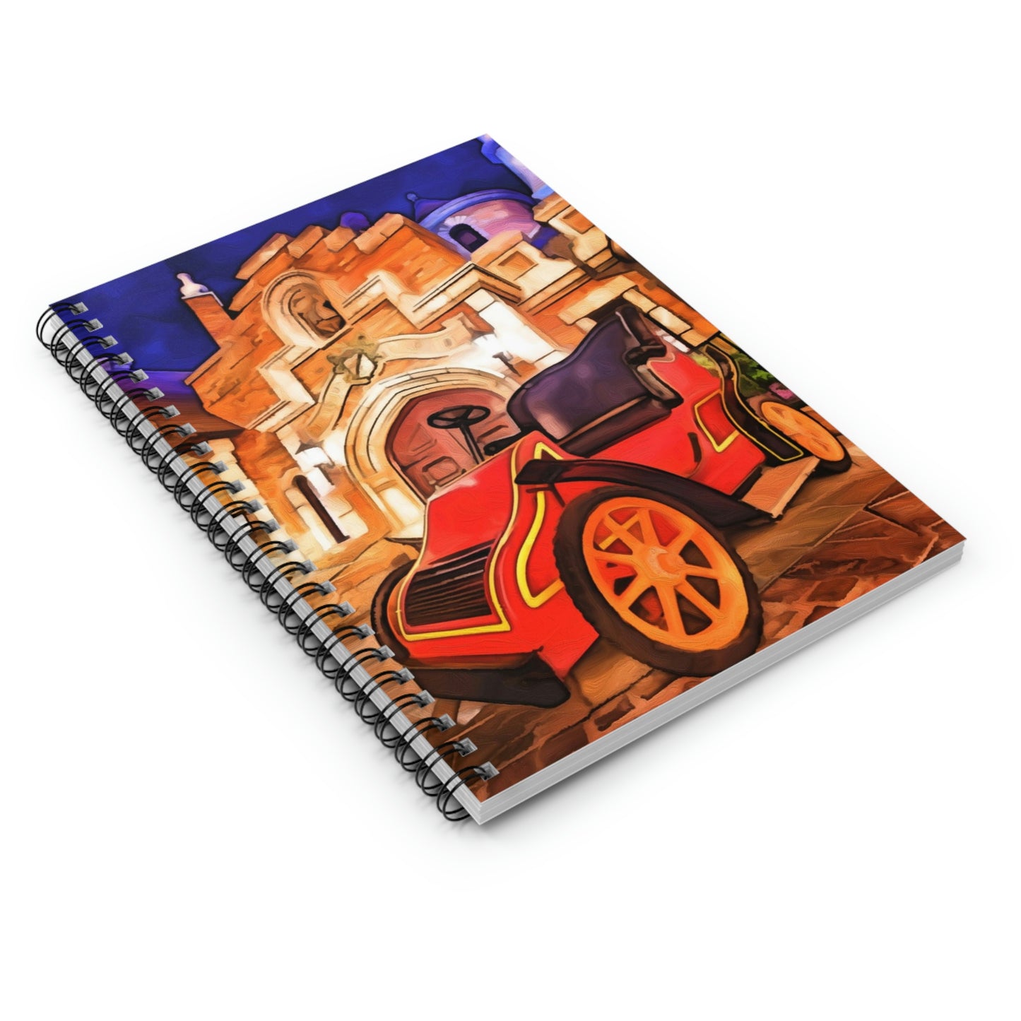 Spiral Notebook - Disneyland Mr. Toad Wild Ride