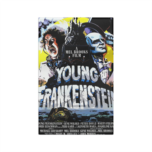 Soft Tea Towel Young Frankenstein Movie ~ Poster