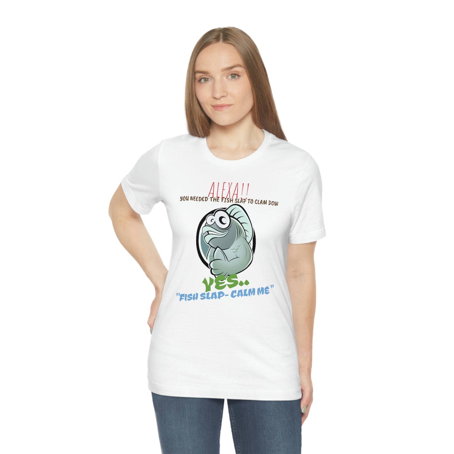 Unisex Jersey Short Sleeve Tee 50 first dates FISH SLAP