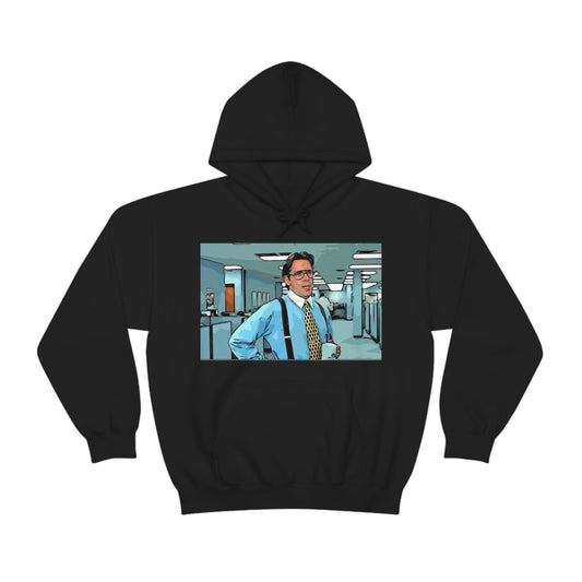Unisex Heavy Blend™ Hooded Sweatshirt Office space ~ Bill Lumbergh
