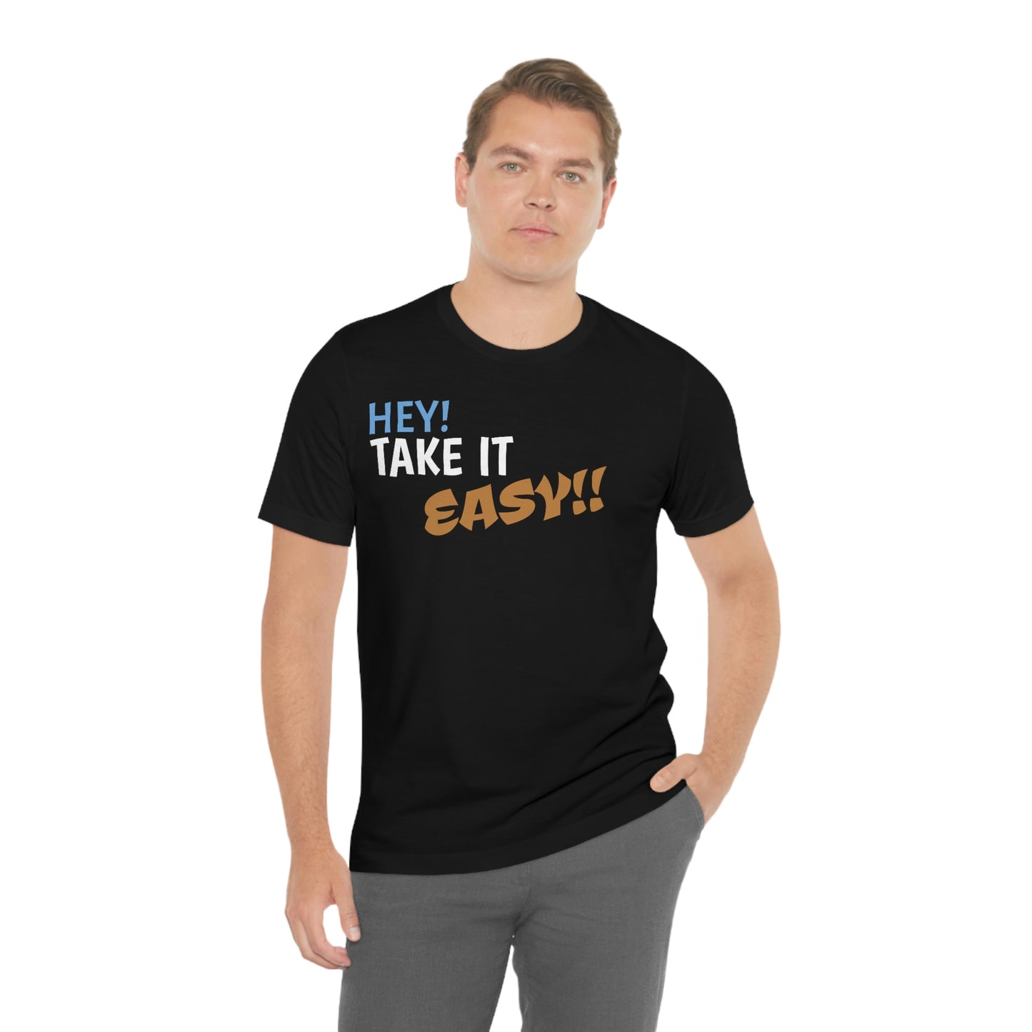 Unisex Jersey Short Sleeve Tee Nacho Libre - "Take it Easy"