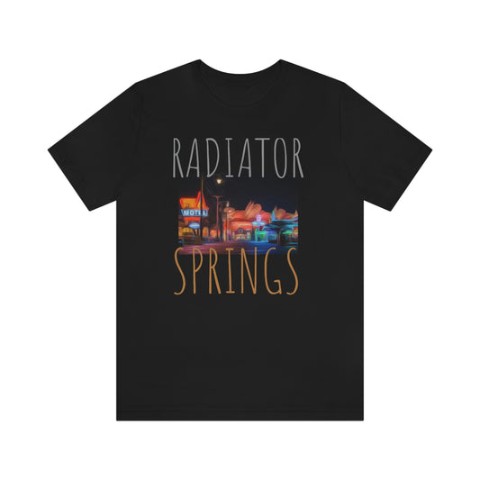 Unisex Jersey Short Sleeve Tee RADIATOR SPRINGS
