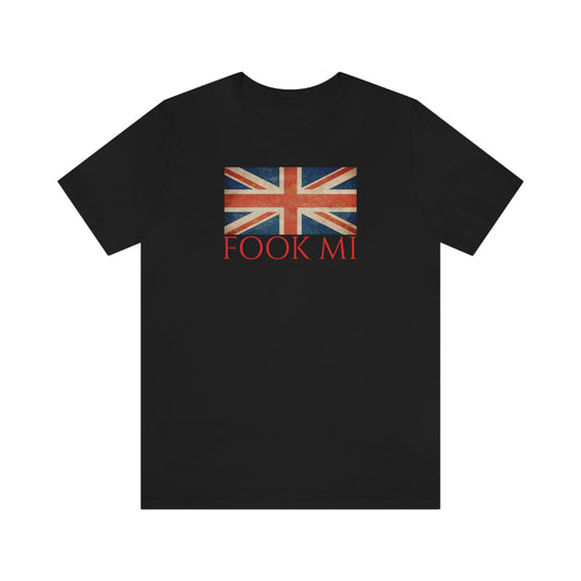 Unisex Jersey Short Sleeve Tee Austin Powers "Fook mi"