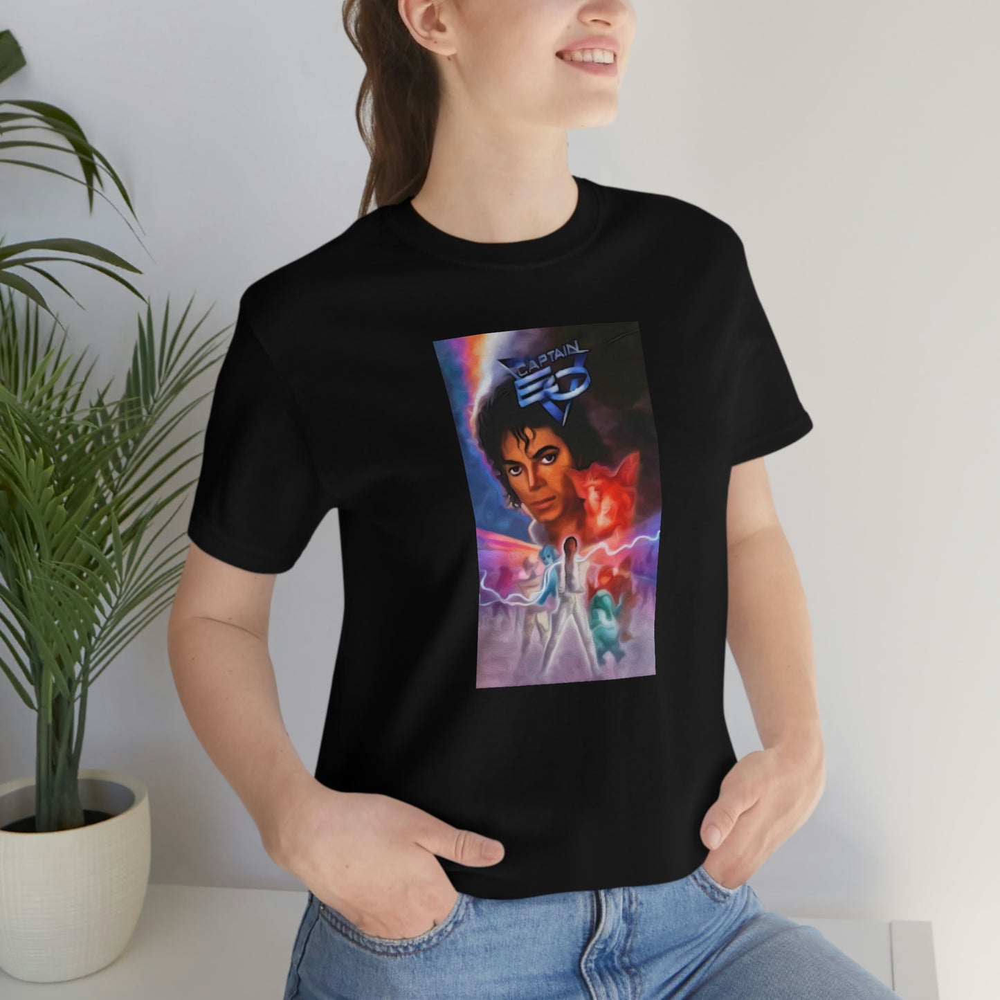 Unisex Jersey Short Sleeve Tee CAPTAIN EO