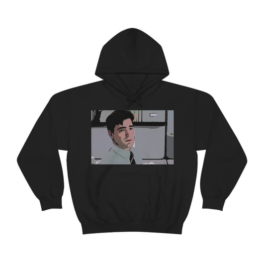 Unisex Heavy Blend™ Hooded Sweatshirt Office space ~ Peter