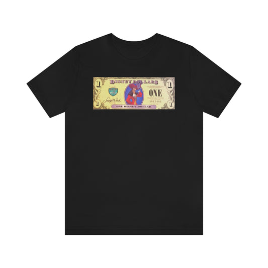 Unisex Jersey Short Sleeve Tee DISNEY DOLLARS VILLIANS Hook