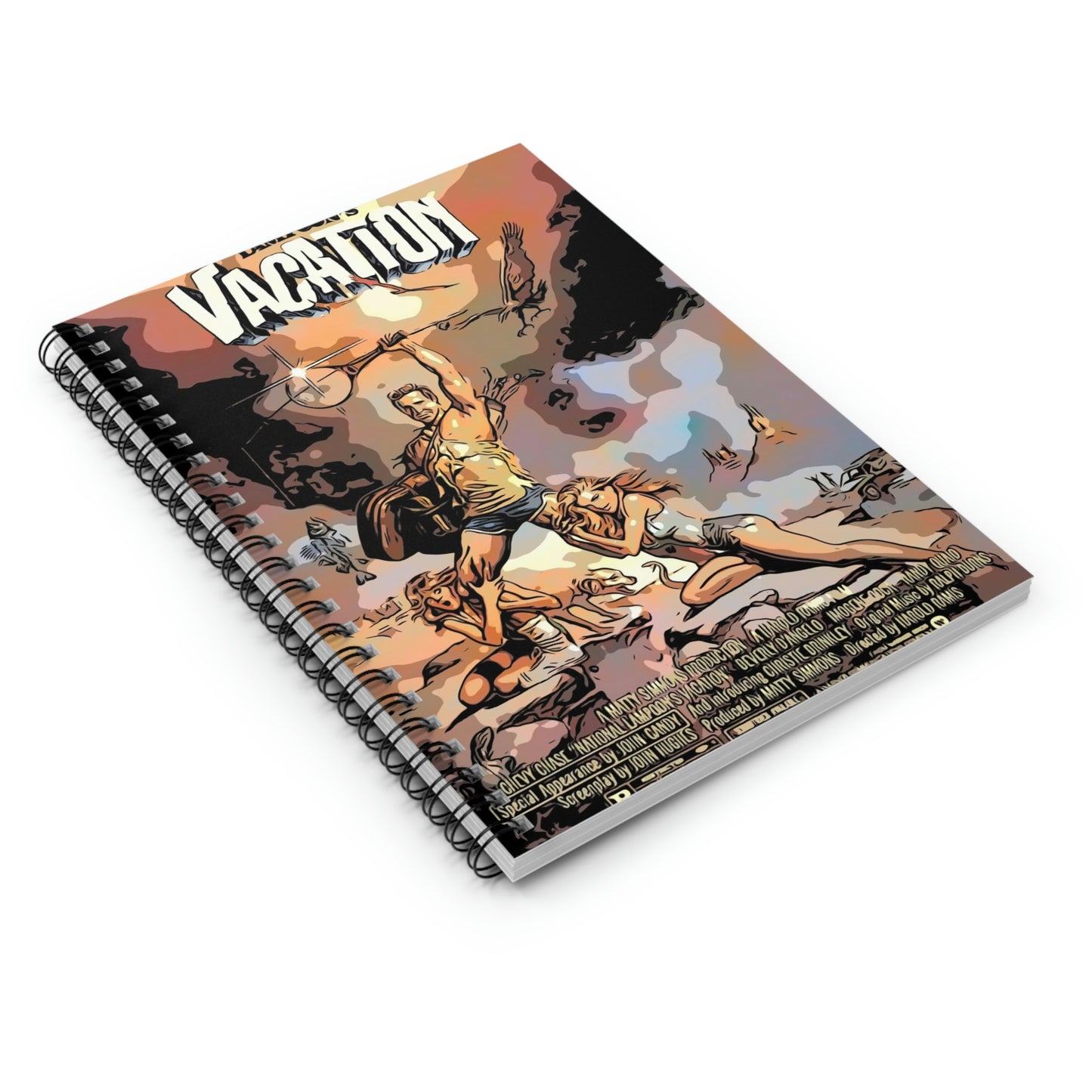 Spiral Notebook - Vacation Movie Poster