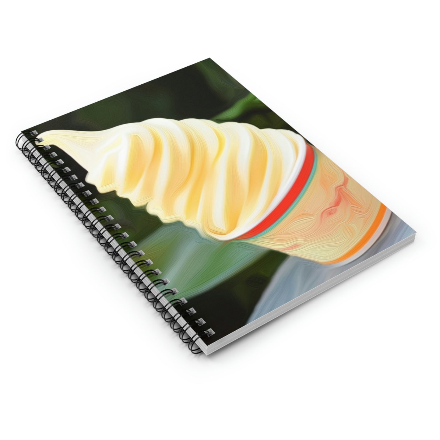 Spiral Notebook - Disneyland Treats Ice cream Whip