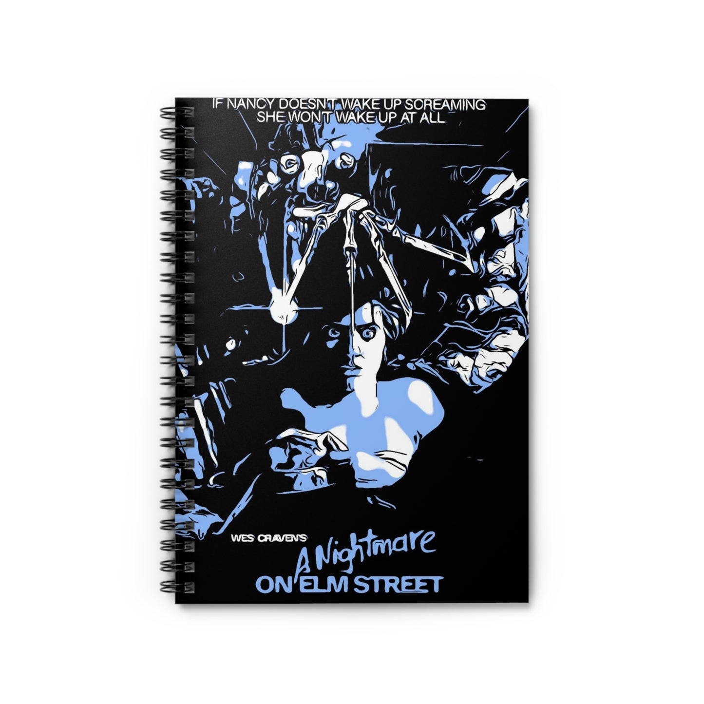 Spiral Notebook - Ruled Line A Nightmare on Elm Street movie poster