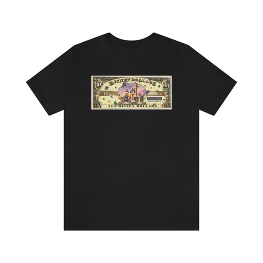 Unisex Jersey Short Sleeve Tee DISNEYLAND DOLLARS CASTLE Sleeping Beauty