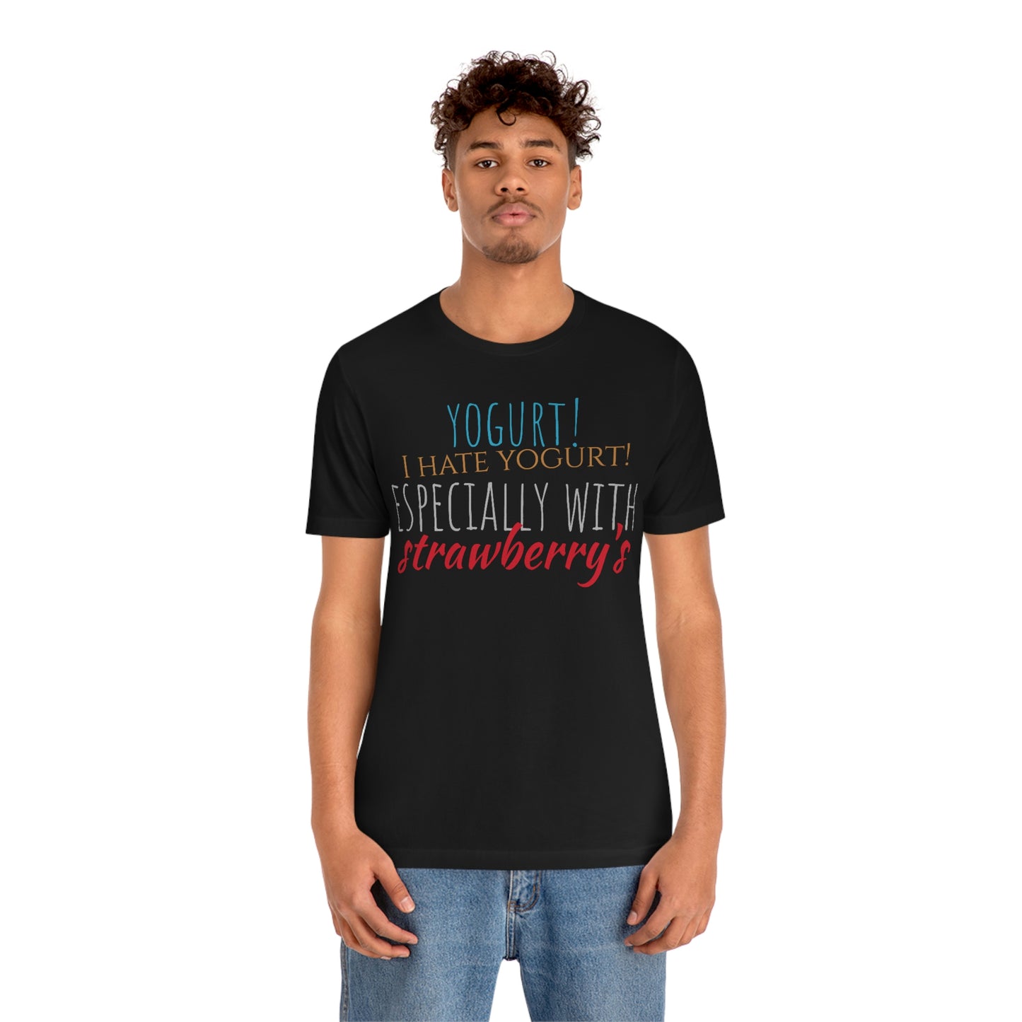 Unisex Jersey Short Sleeve Tee Yogurt