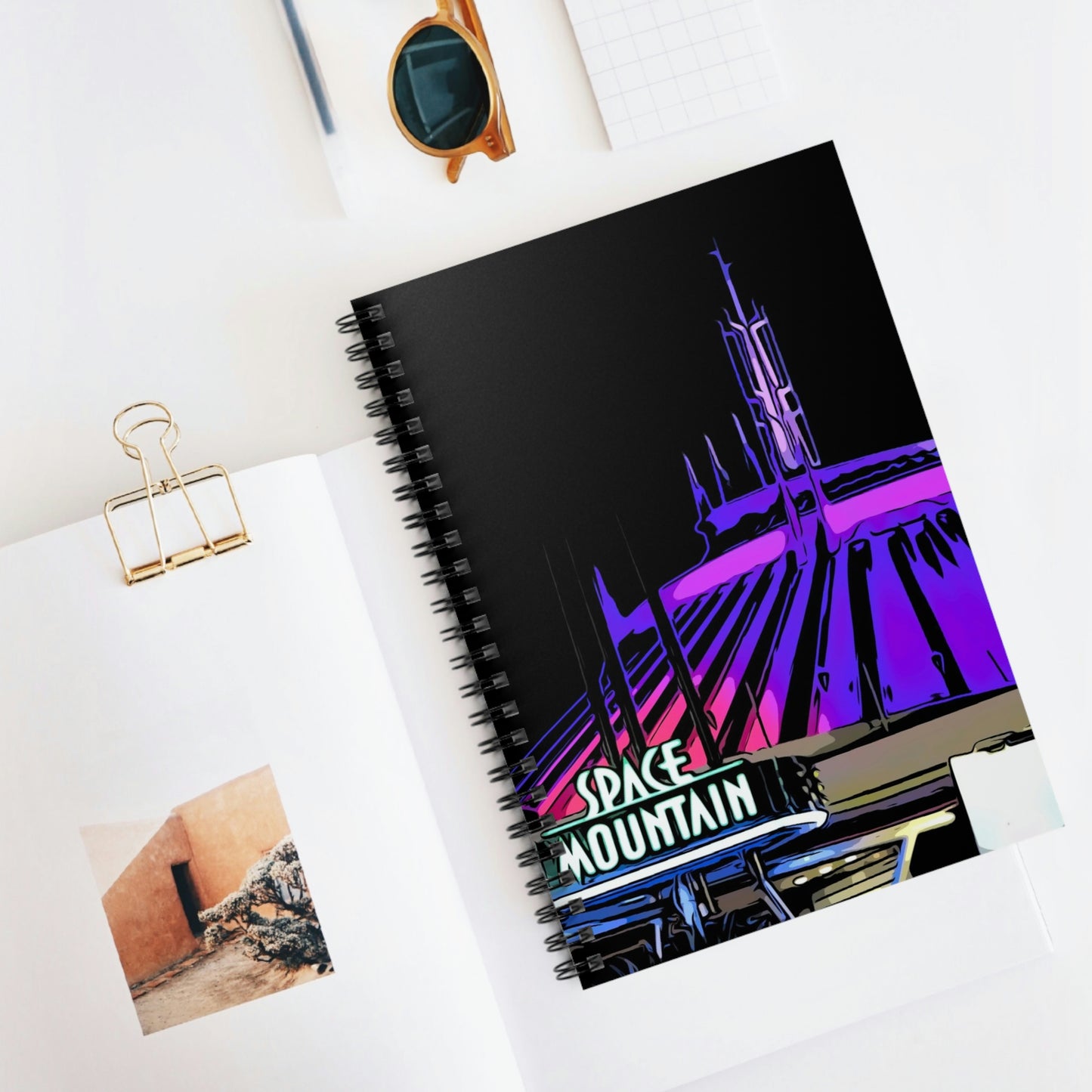 Spiral Notebook - Disneyland Space Mountain