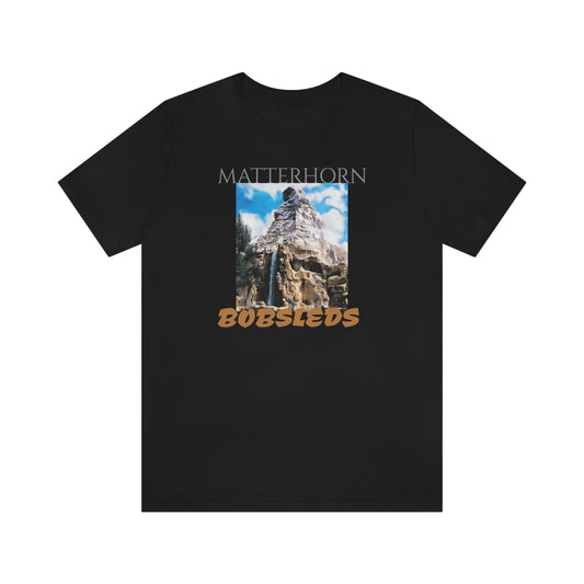 Unisex Jersey Short Sleeve Tee Disneyland MATTERHORN MOUNTAIN