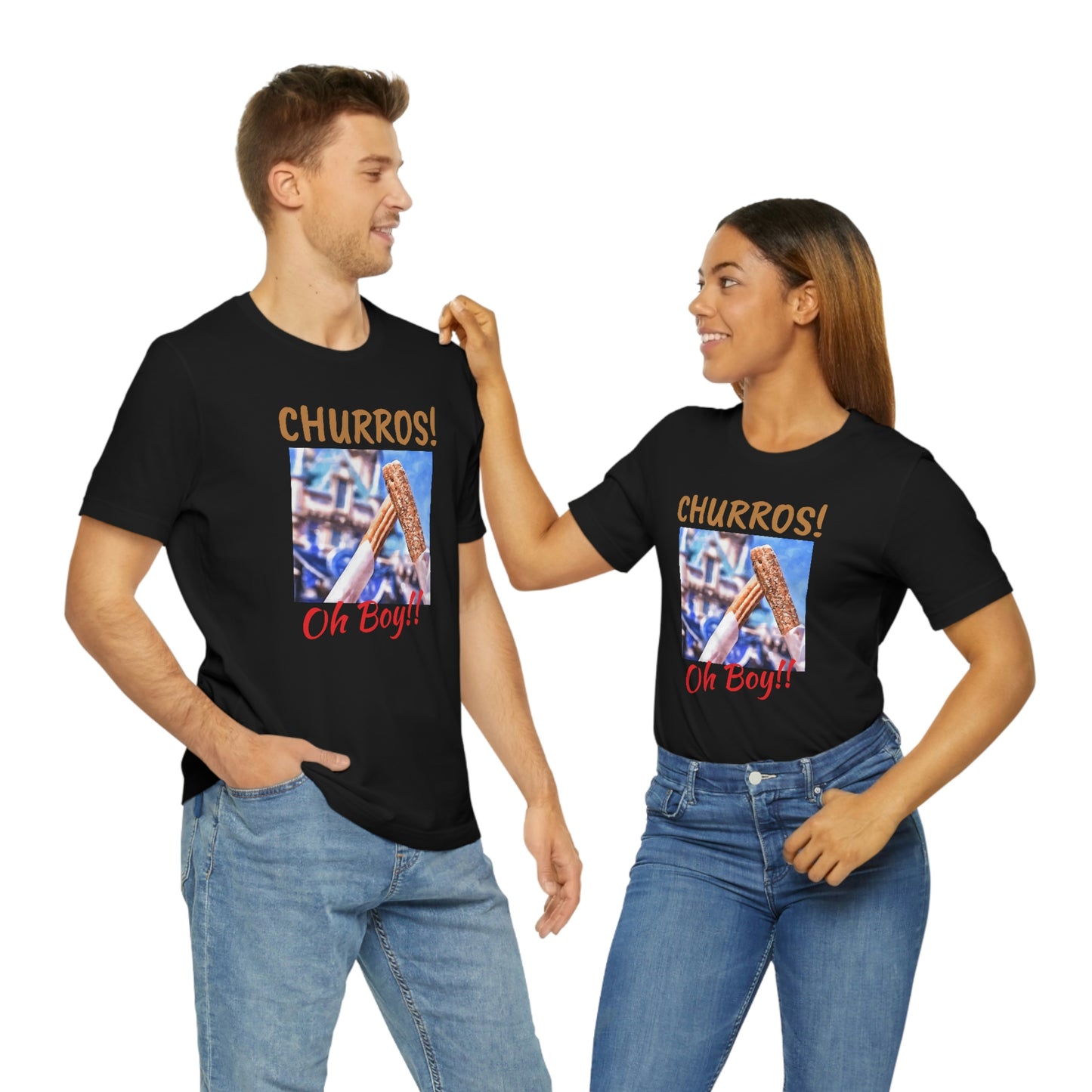 Unisex Jersey Short Sleeve Tee DISNEYLAND CHURROS