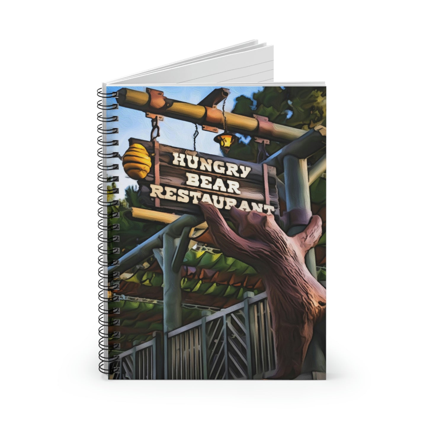 Spiral Notebook - Disneyland Hungry Bear Restaurant