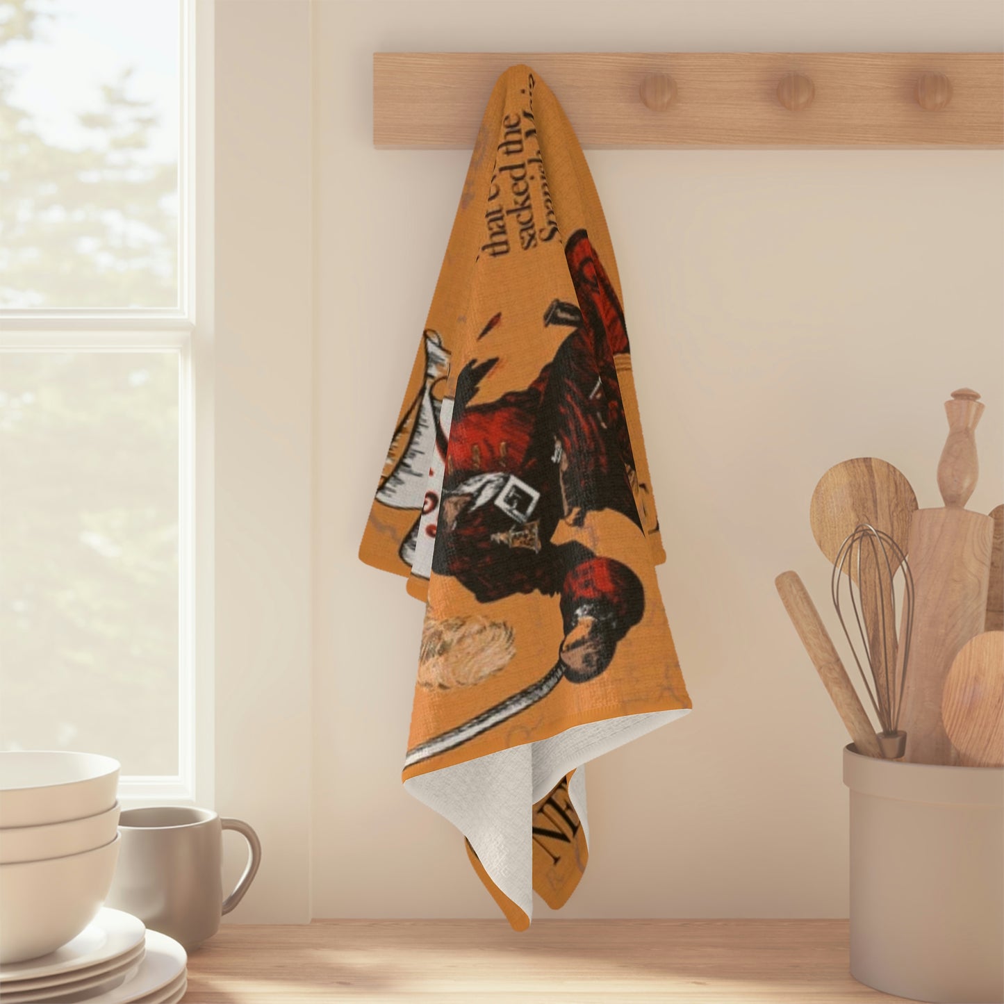 Soft Tea Towel Disneyland ~ Pirates Of The Caribbean ~ Poster