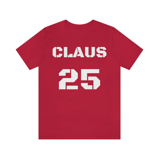 Unisex Jersey Short Sleeve Tee Christmas Santa Claus ~Claus 25~