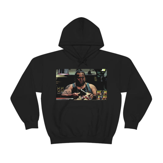 Unisex Heavy Blend™ Hooded Sweatshirt 50 First Dates ~ Nick ~ Tattoo Face