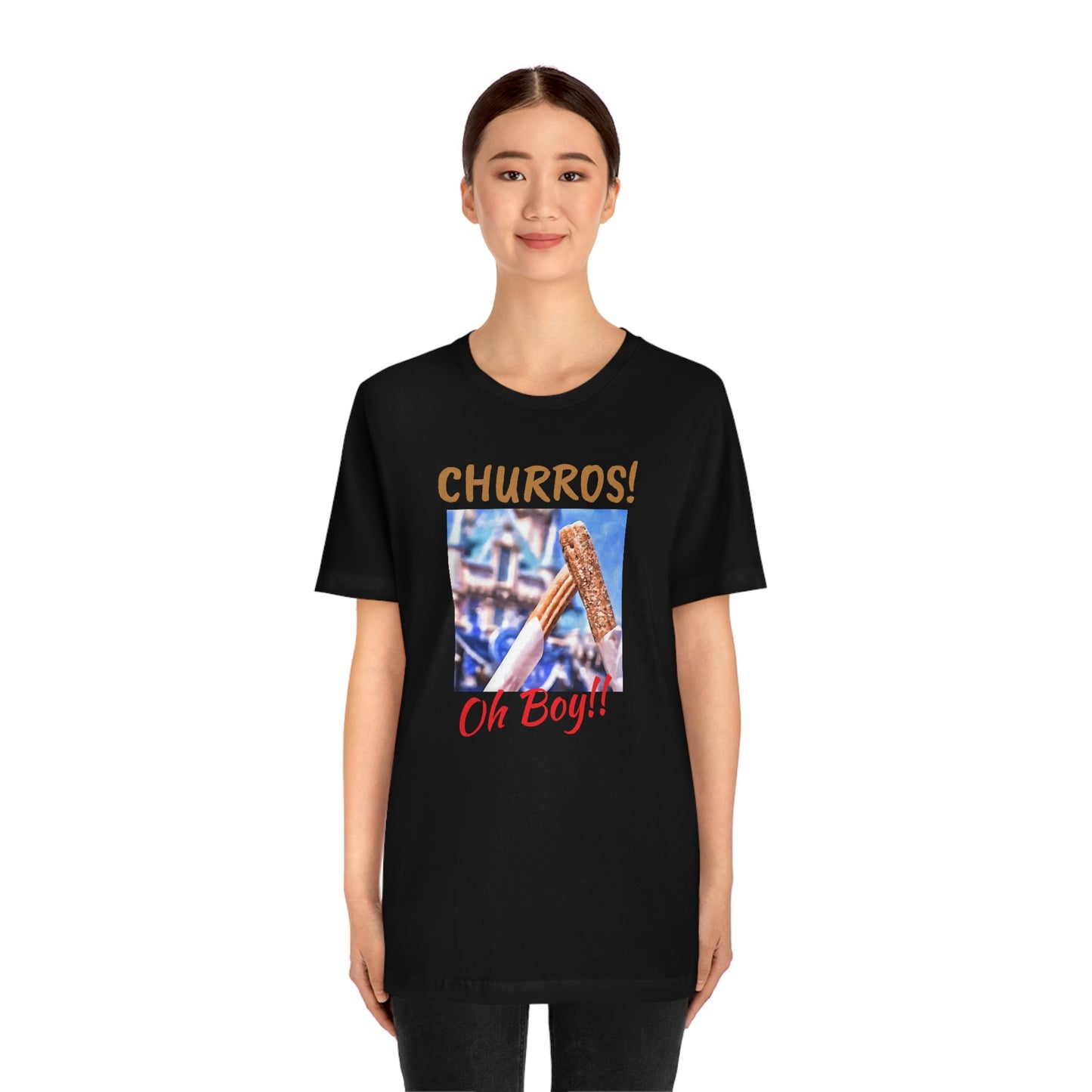 Unisex Jersey Short Sleeve Tee DISNEYLAND CHURROS