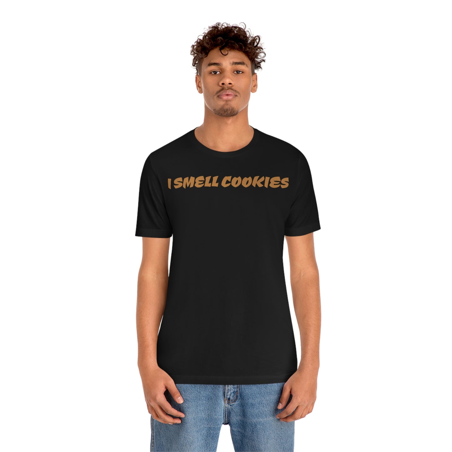 Unisex Jersey Short Sleeve Tee Nacho Libre "I Smell Cookies"