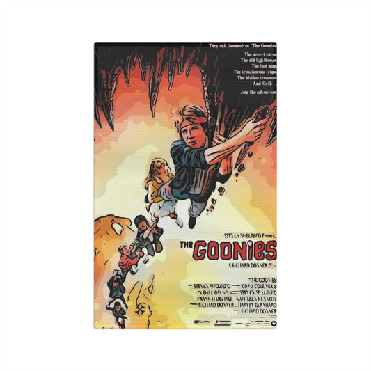 Soft Tea Towel ~ The Goonies ~ Movie Poster