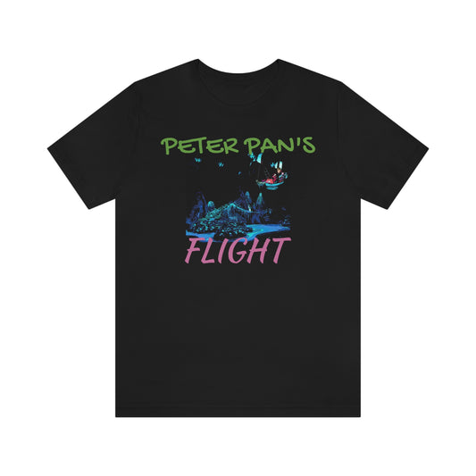 Unisex Jersey Short Sleeve Tee PETER PANS FLIGHT