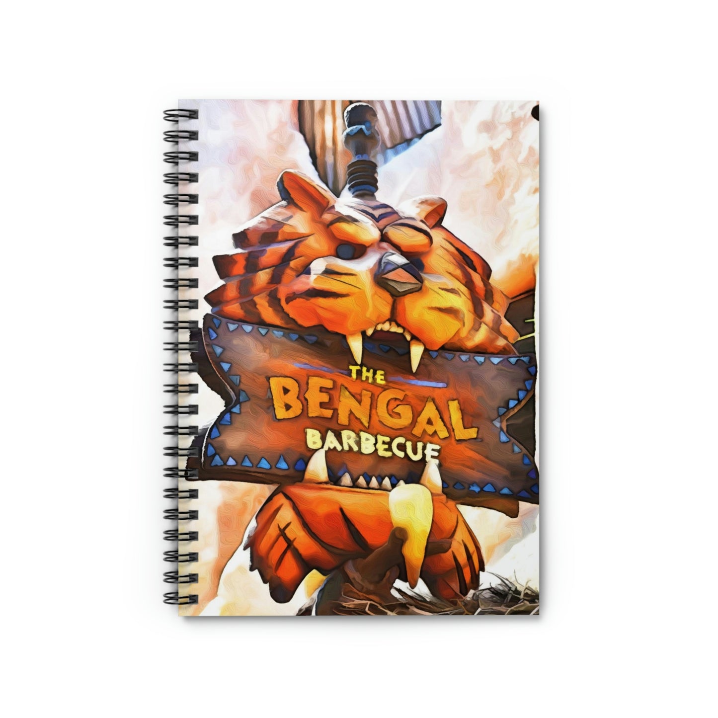 Spiral Notebook - Disneyland The Bangle BarBecue