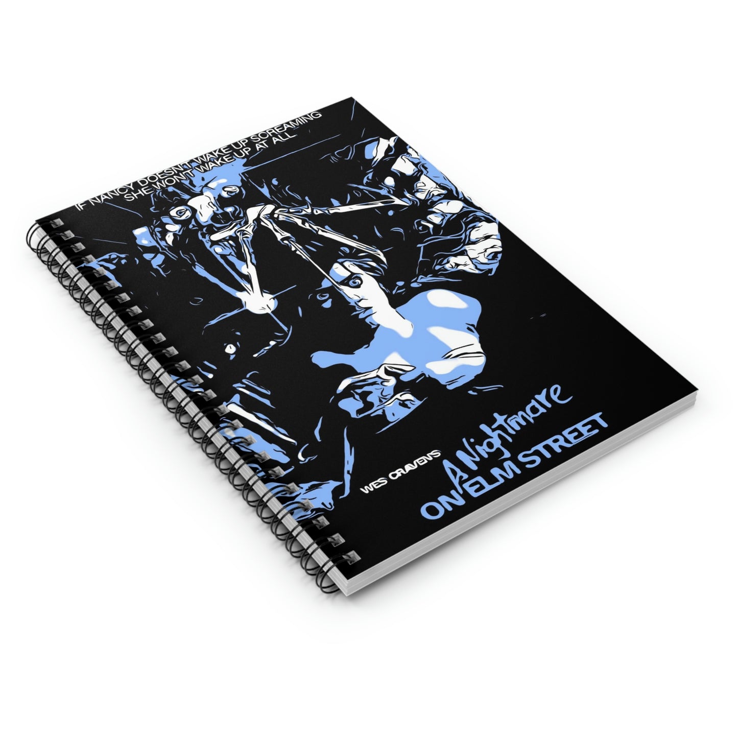 Spiral Notebook - Ruled Line A Nightmare on Elm Street movie poster