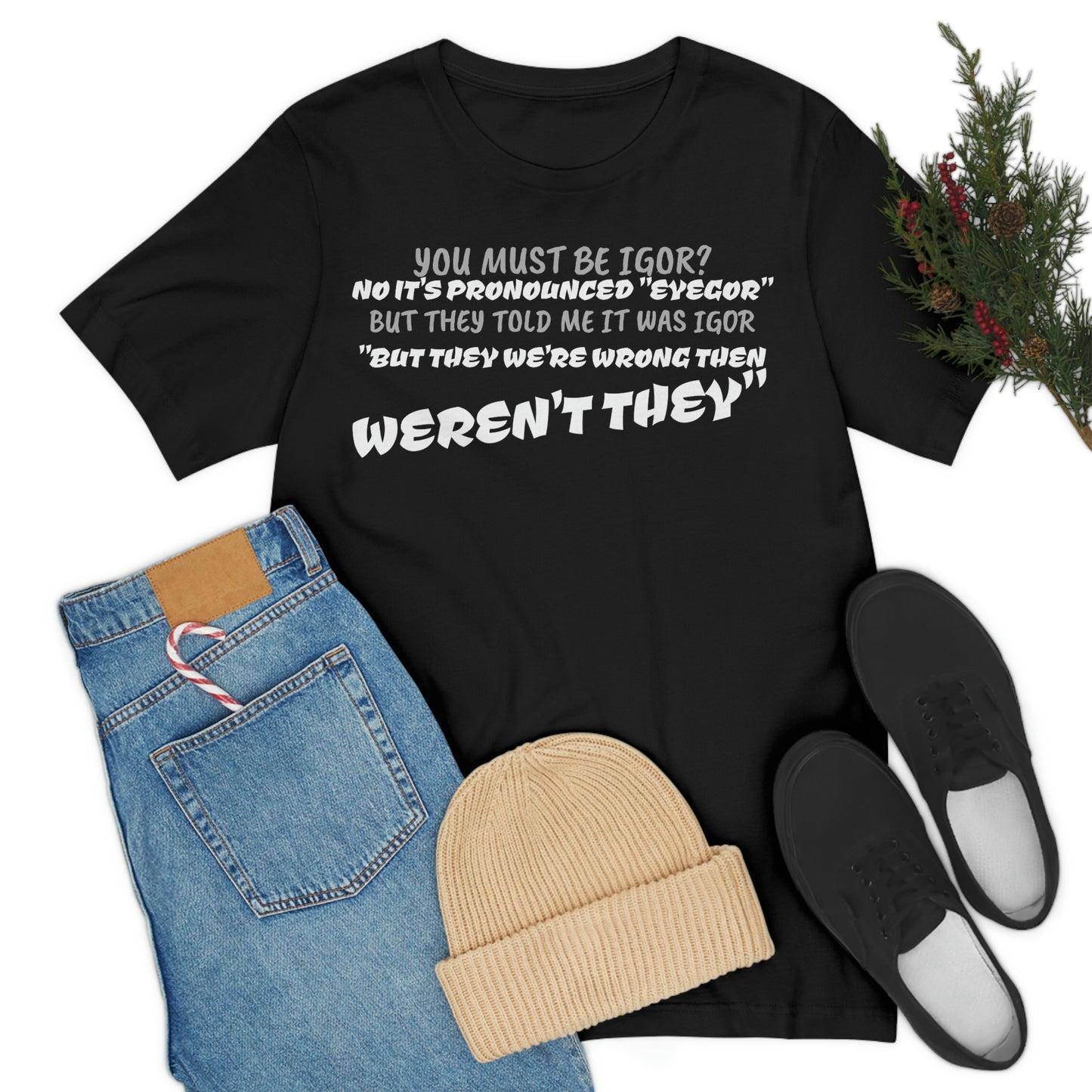 Unisex Jersey Short Sleeve Tee Young Frankenstein Igor