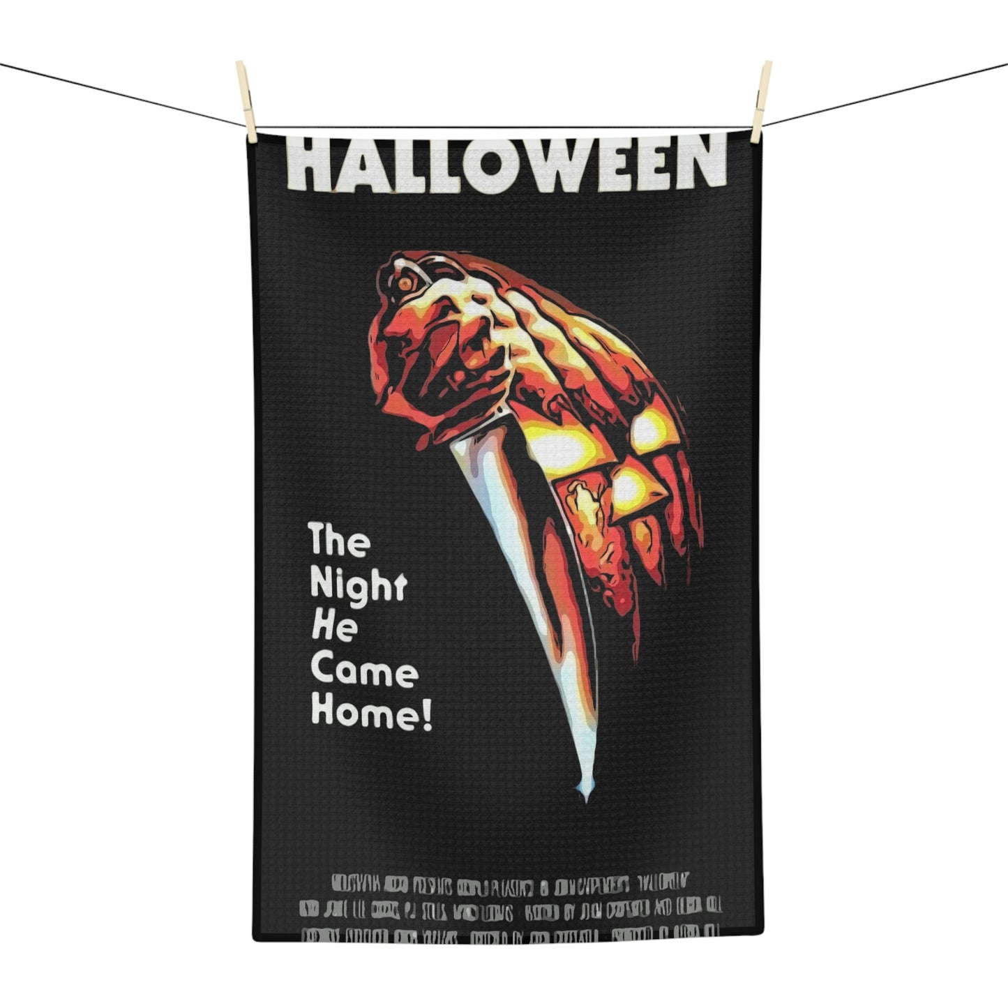 Soft Tea Towel Halloween Movie ~ Poster