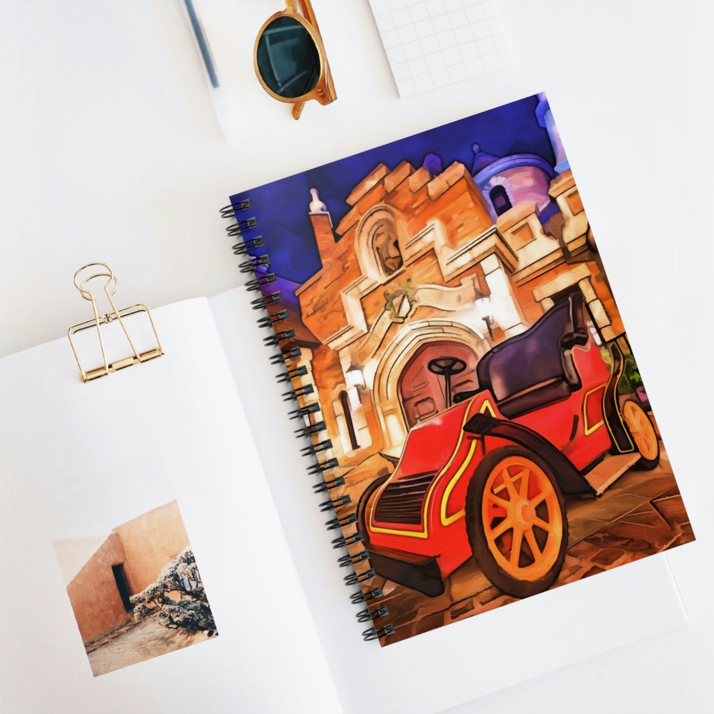 Spiral Notebook - Disneyland Mr. Toad Wild Ride