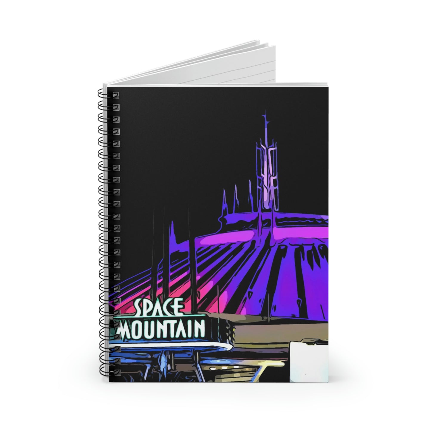 Spiral Notebook - Disneyland Space Mountain