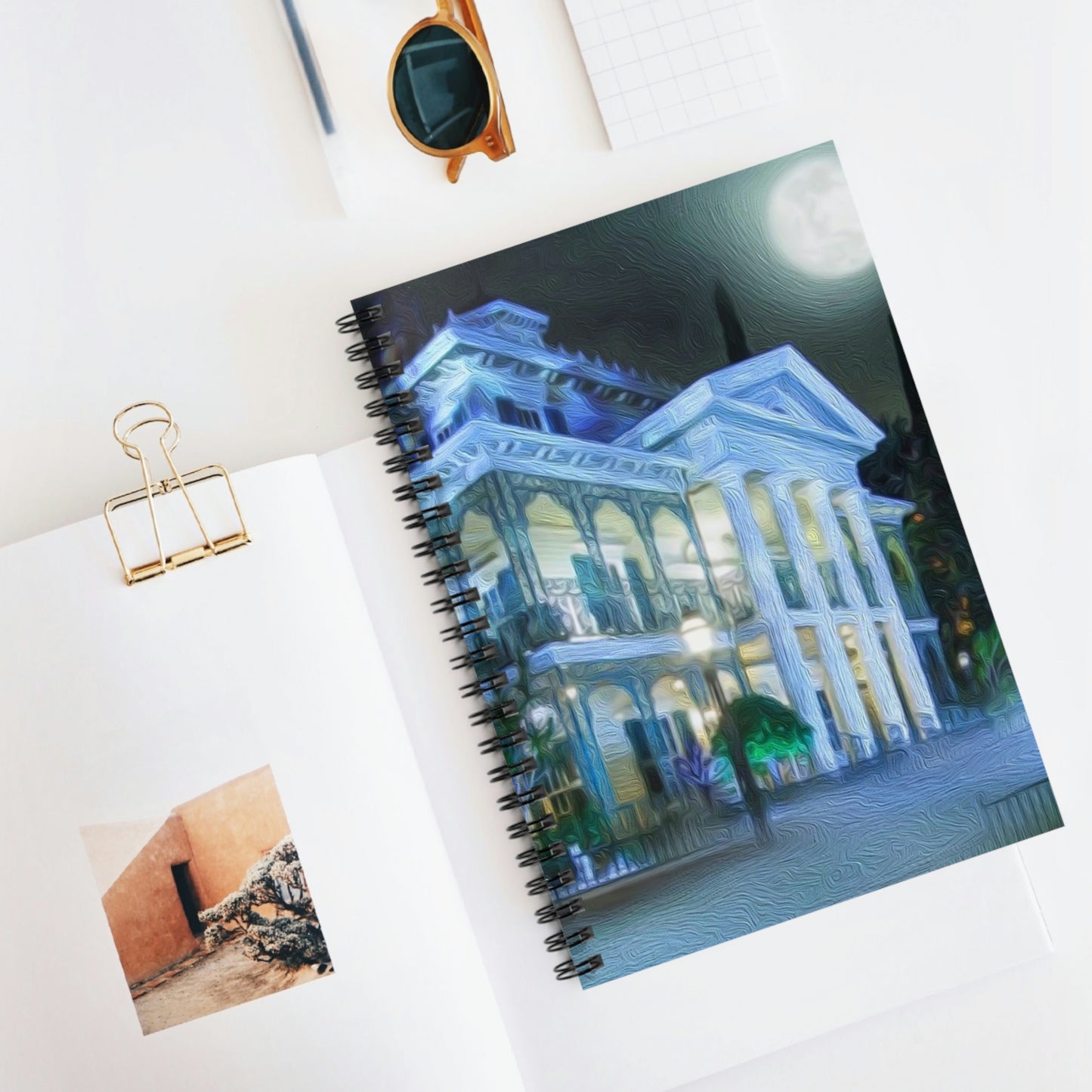 Spiral Notebook - Disneyland Haunted Mansion Ride