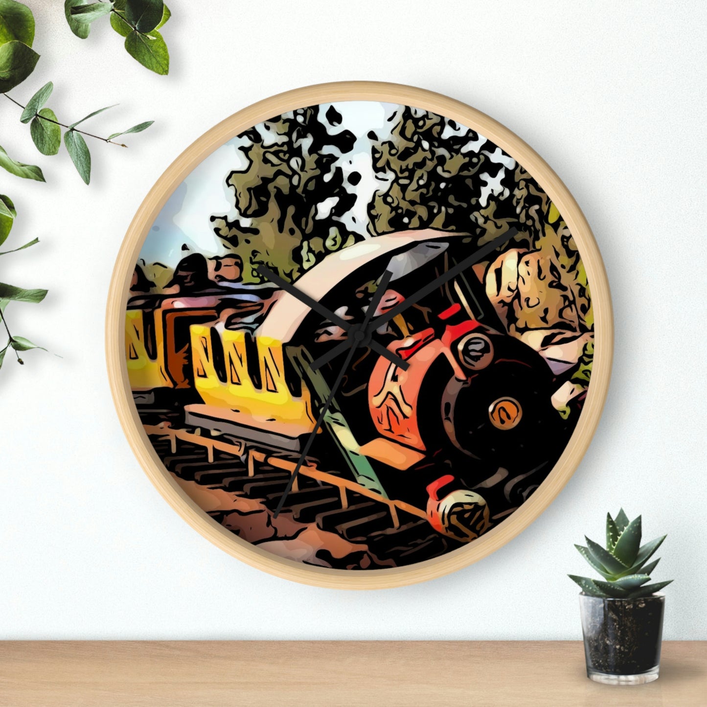 Wall clock Disneyland Big Thunder Mountain Railroad