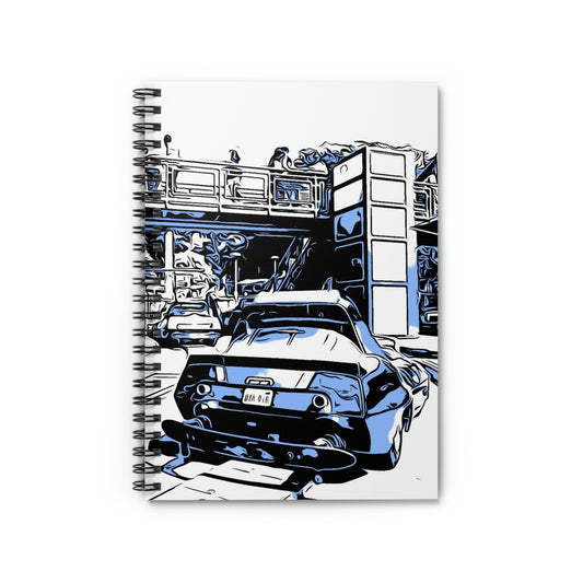 Spiral Notebook - Disneyland Autopia