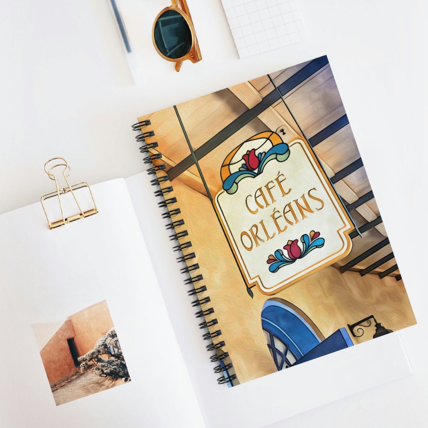 Spiral Notebook - Disneyland Cafe Orleans