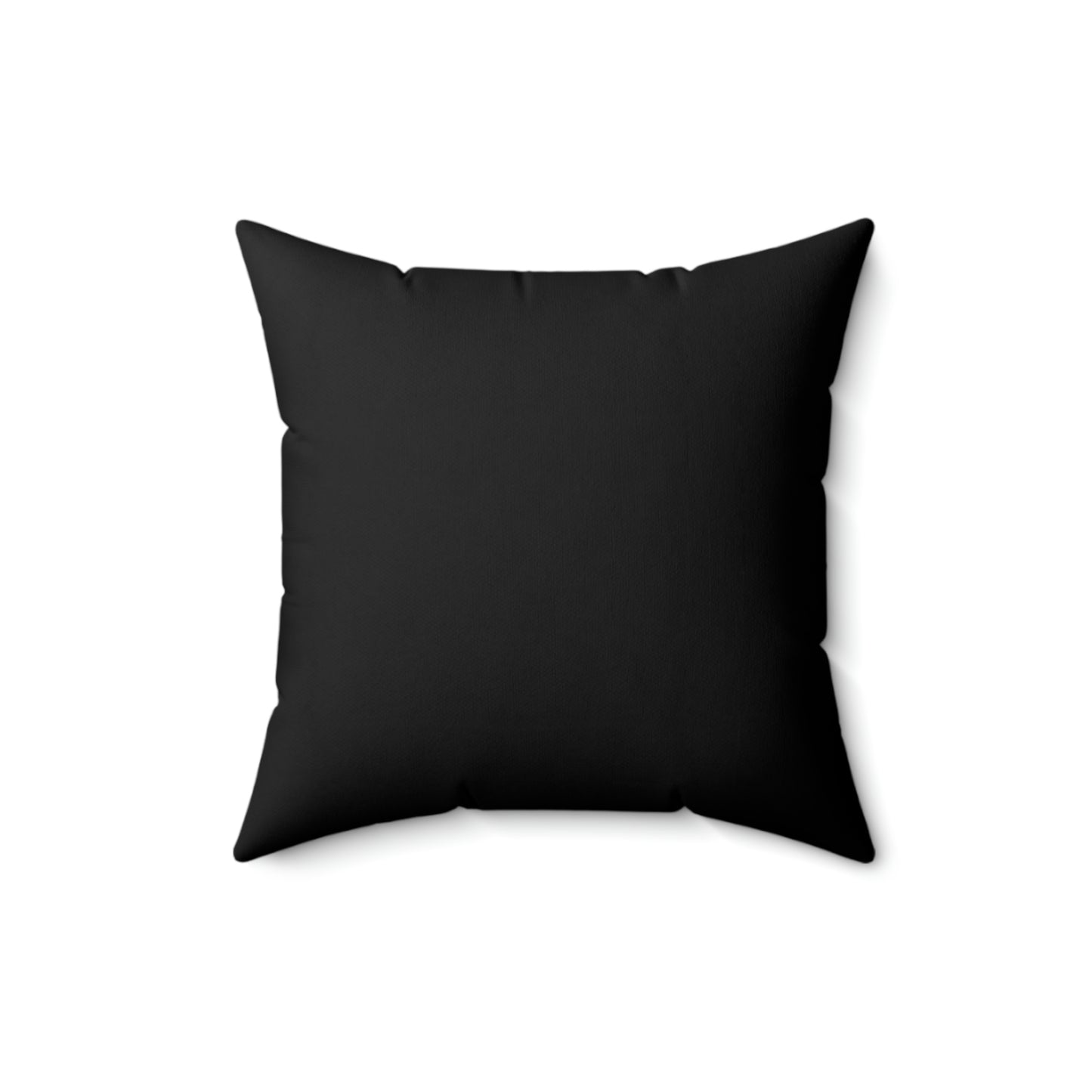 Spun Polyester Square Pillow A cute badger has an adventurous dream.