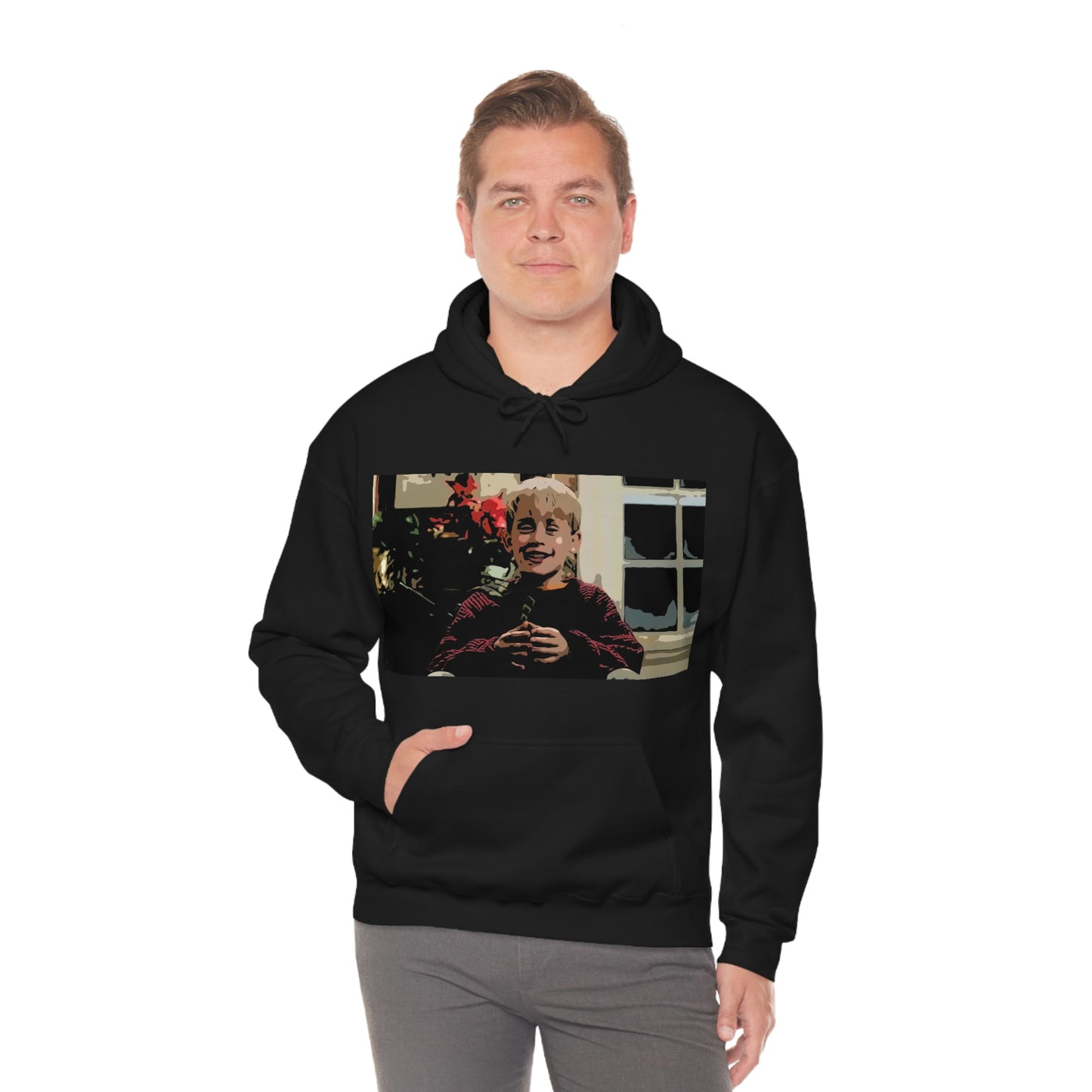 Unisex Heavy Blend™ Hooded Sweatshirt Home Alone ~ Kevin