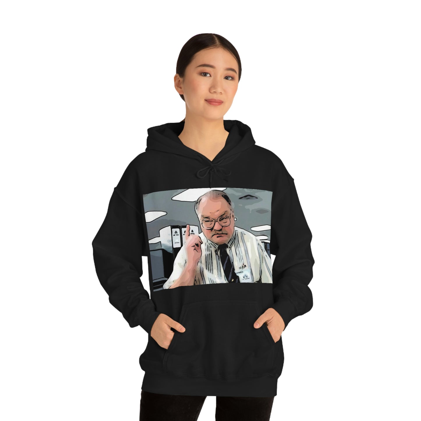 unisex heavy blend hooded sweatshirt Office Space ~ Tom