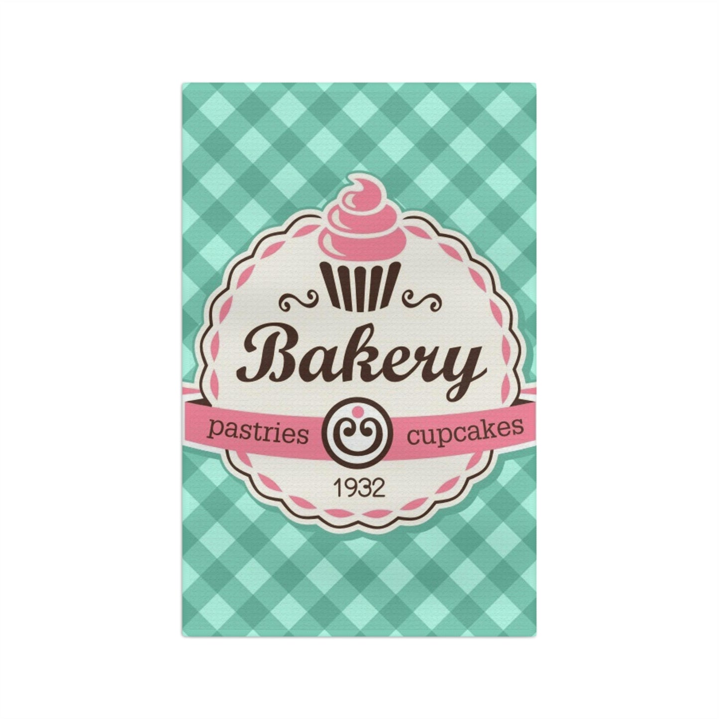 Soft Tea Towel cupcake Bakery