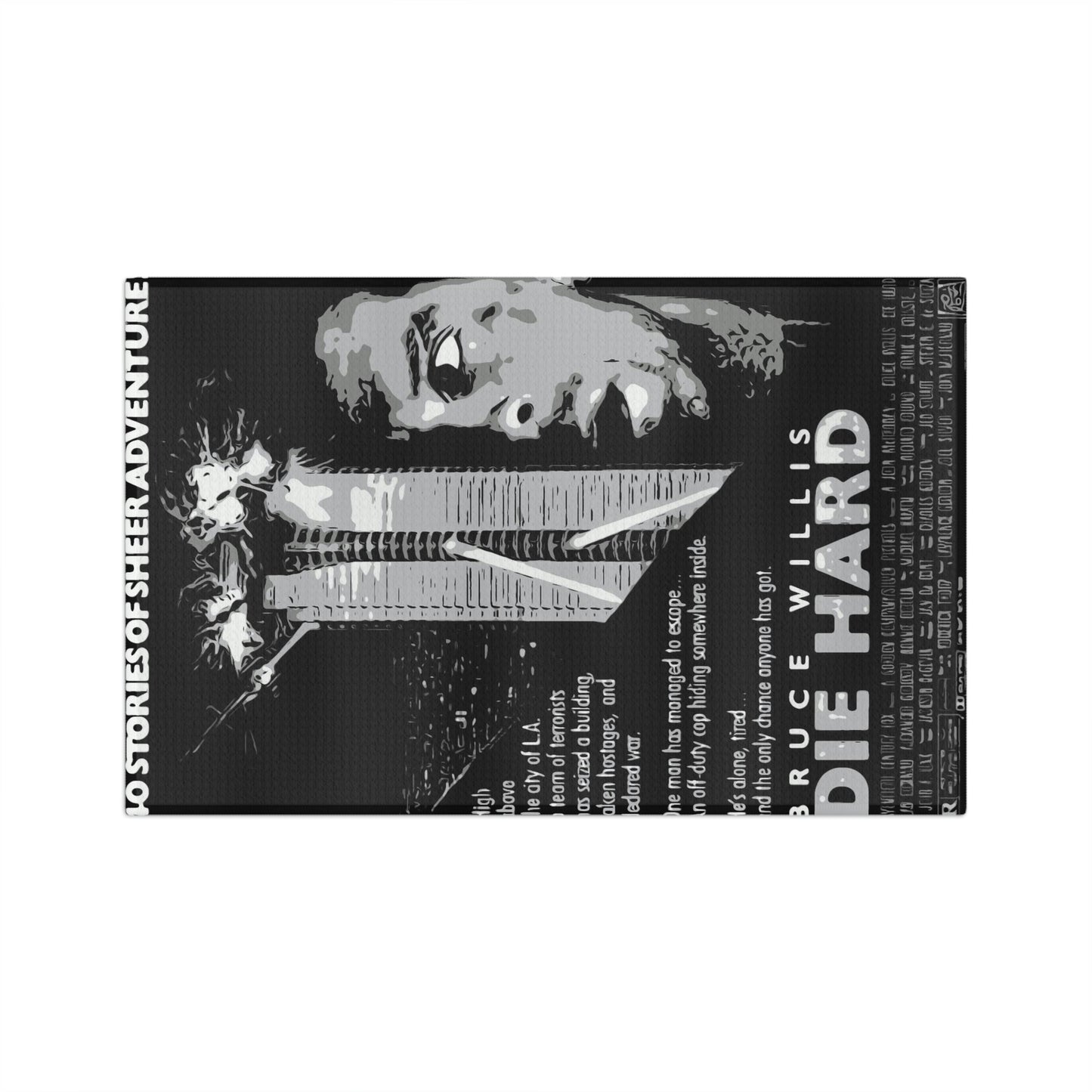 Soft Tea Towel Die Hard Movie Poster