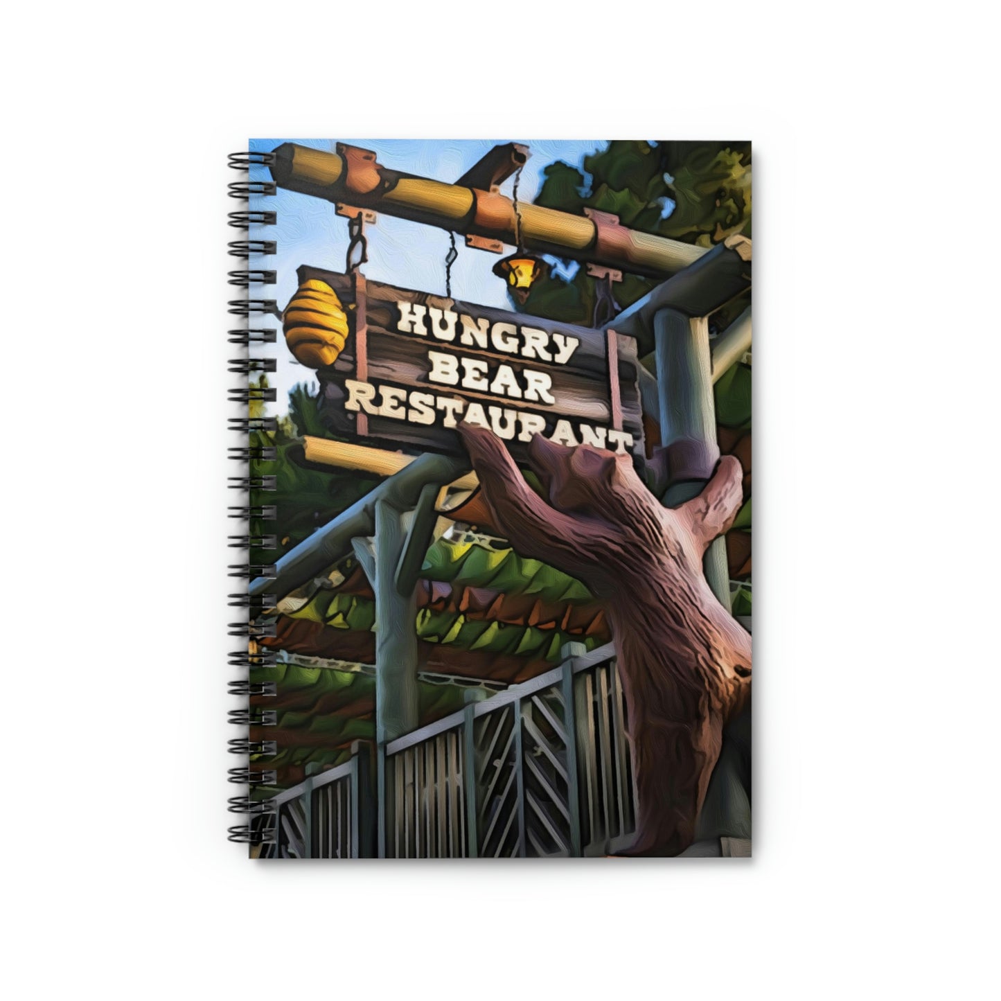 Spiral Notebook - Disneyland Hungry Bear Restaurant