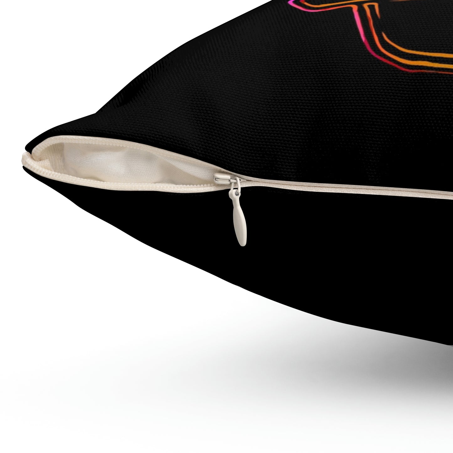 Spun Polyester Square Pillow Disney Dasy Duck