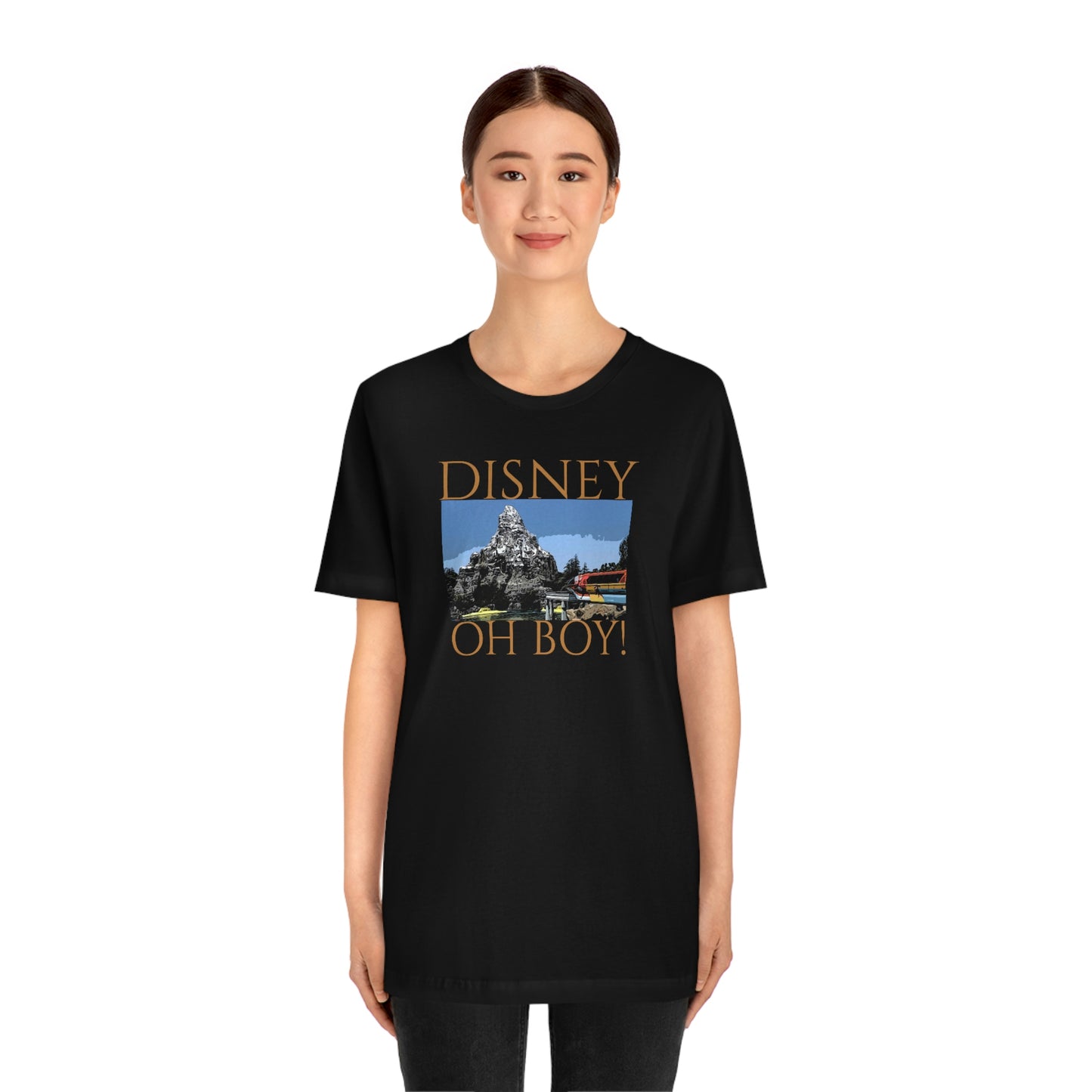 Unisex Jersey Short Sleeve Tee Disneyland Disney Oh boy!