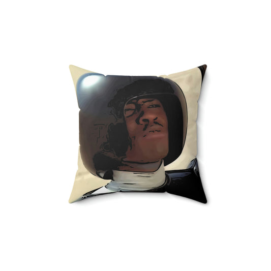 Spun Polyester Square Pillow ~Spaceballs~ We ain't found shit!~