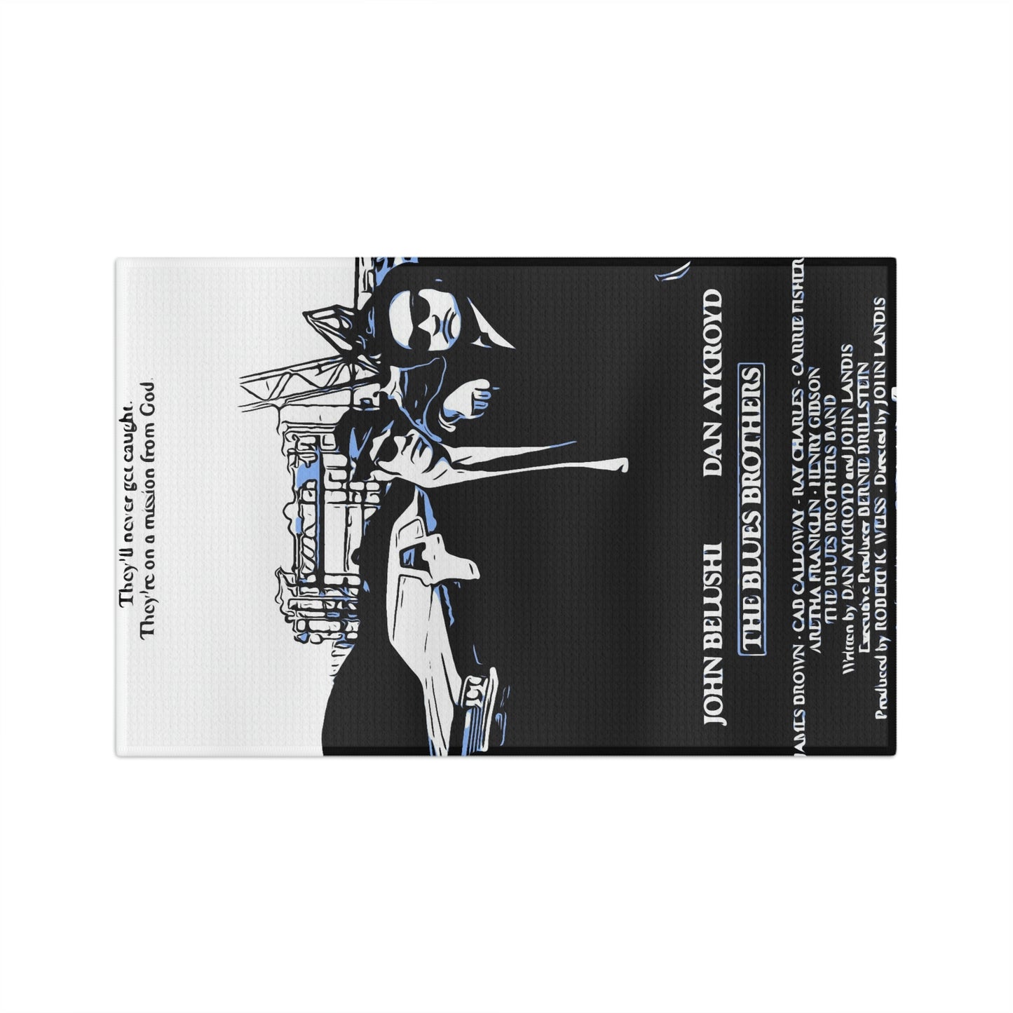 Soft Tea Towel The Blues Brothers Movie~ Poster
